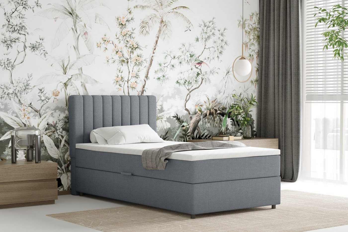 PANDA MÖBEL GmbH Boxbett EVEREST – Komfortables Einzelbett mit Bettkasten, Bestseller 2025 von PANDA MÖBEL GmbH