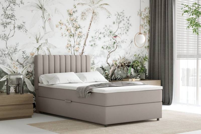 PANDA MÖBEL GmbH Boxspringbett EVEREST – Komfortables Einzelbett - Kopfteil, Bettkasten, Topper PANDA MÖBEL GmbH Boxspringbett EVEREST – Komfortables Einzelbett - Kopfteil, Bettkasten, Topper von PANDA MÖBEL GmbH