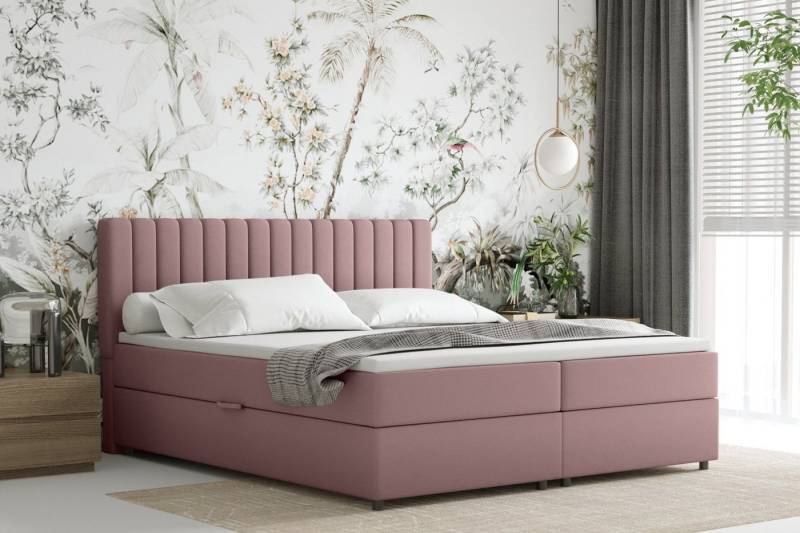 PANDA MÖBEL GmbH Boxspringbett EVEREST – Komfortables Doppelbett mit Bettkasten, Bestseller 2025 von PANDA MÖBEL GmbH