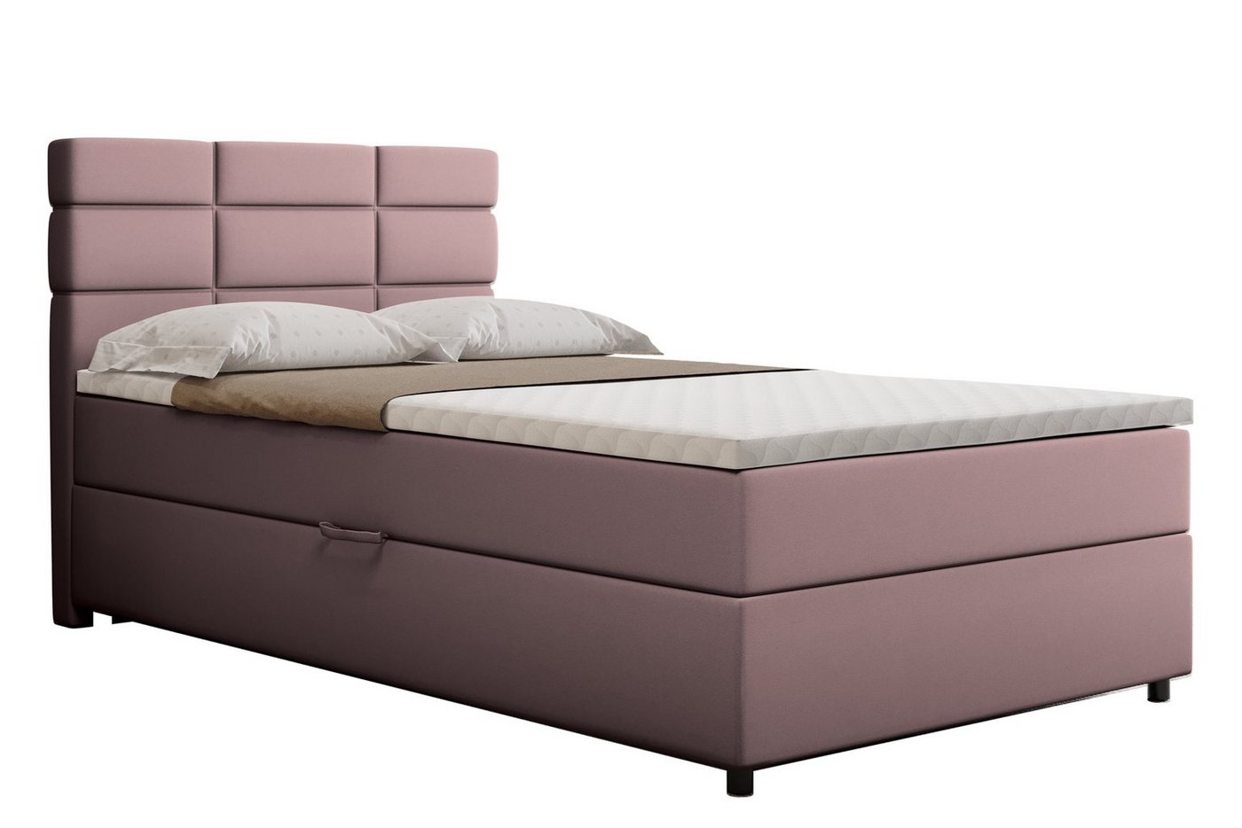 PANDA MÖBEL GmbH Boxbett Reve, 90x200, 100x200, 120x200, Boxbett mit Bettkast und Topper PANDA MÖBEL GmbH Boxbett Reve, 90x200, 100x200, 120x200, Boxbett mit Bettkast und Topper von PANDA MÖBEL GmbH