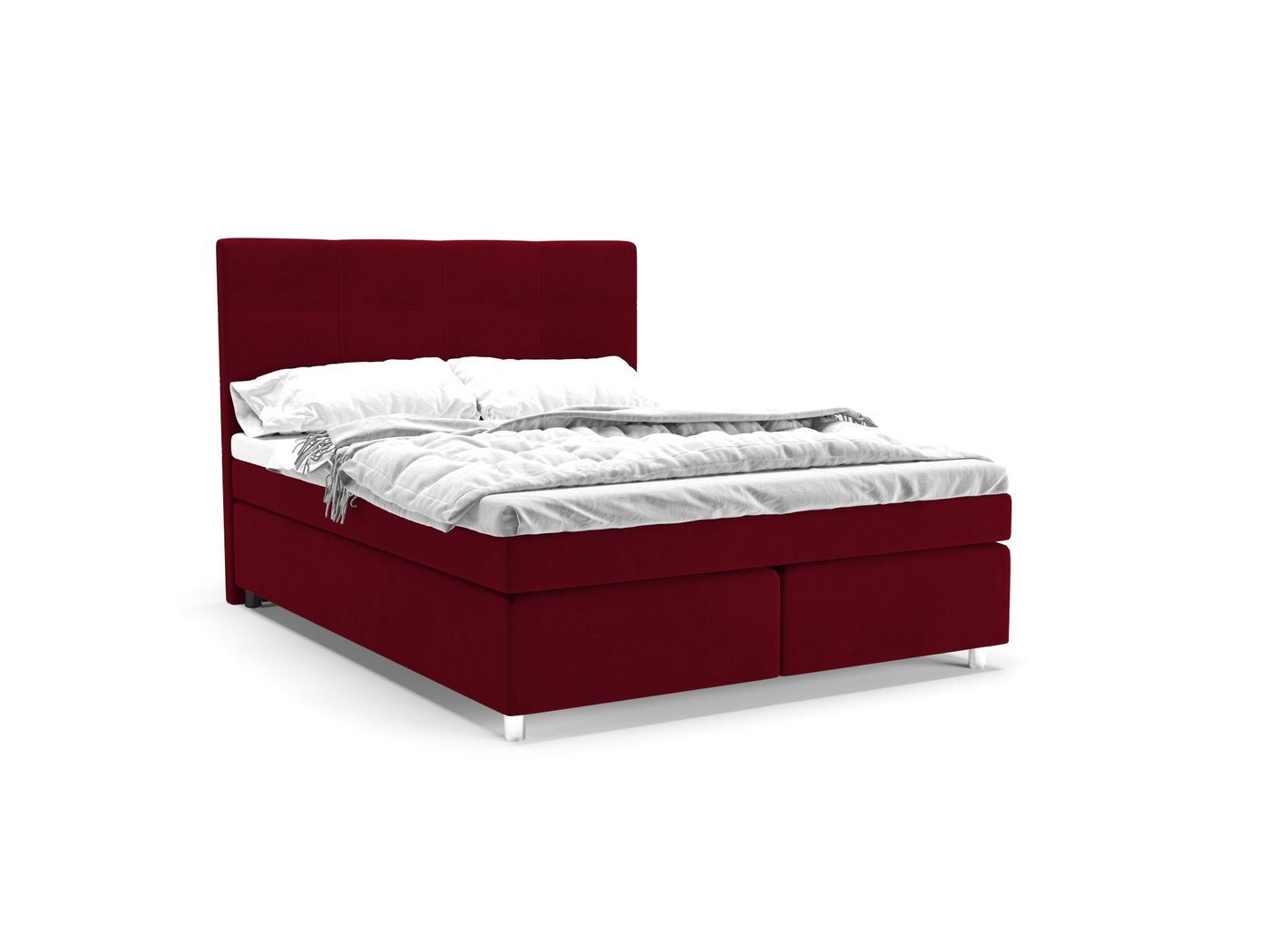 PANDA MÖBEL GmbH Boxspringbett Clark, Doppelbett, Polsterbett mit Kopfteil, Kopfstütze PANDA MÖBEL GmbH Boxspringbett Clark, Doppelbett, Polsterbett mit Kopfteil, Kopfstütze von PANDA MÖBEL GmbH