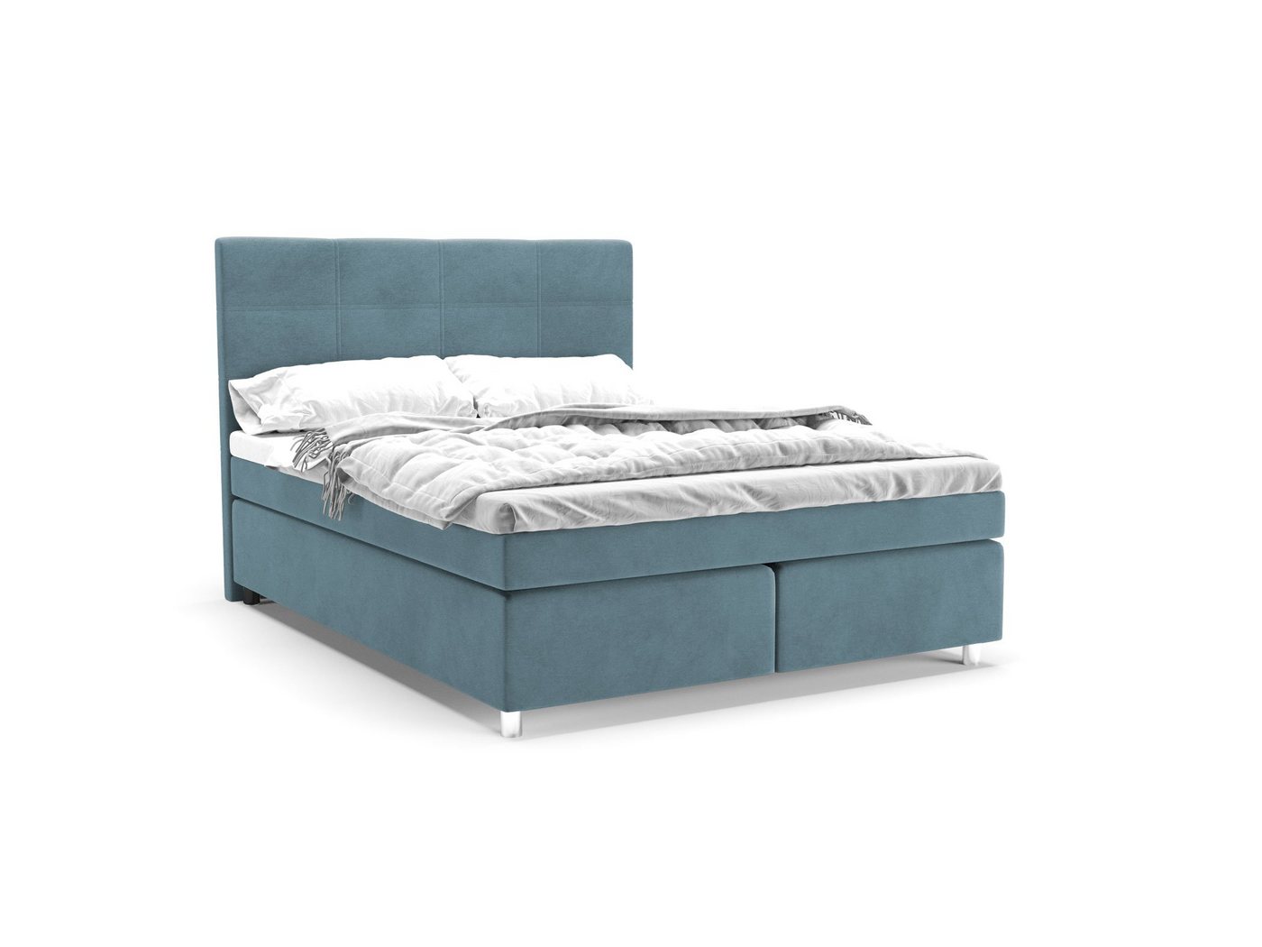 PANDA MÖBEL GmbH Boxspringbett Clark, Doppelbett, Polsterbett mit Kopfteil, Kopfstütze PANDA MÖBEL GmbH Boxspringbett Clark, Doppelbett, Polsterbett mit Kopfteil, Kopfstütze von PANDA MÖBEL GmbH