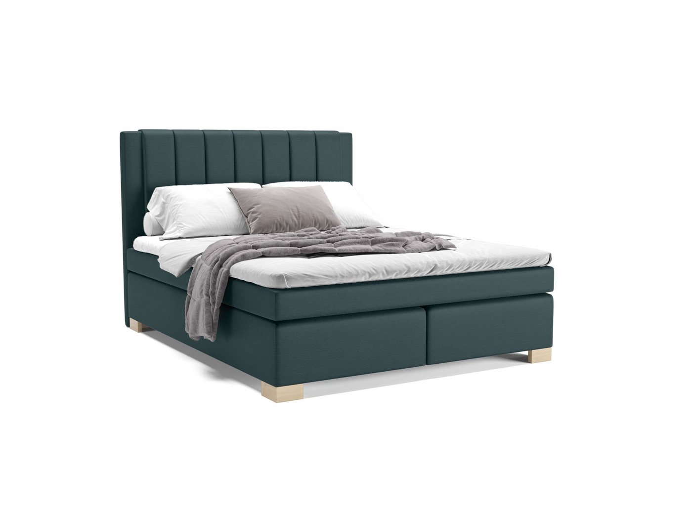 PANDA MÖBEL GmbH Boxspringbett Maurice, Doppelbett, Polsterbett mit Kopfteil, Kopfstütze PANDA MÖBEL GmbH Boxspringbett Maurice, Doppelbett, Polsterbett mit Kopfteil, Kopfstütze von PANDA MÖBEL GmbH