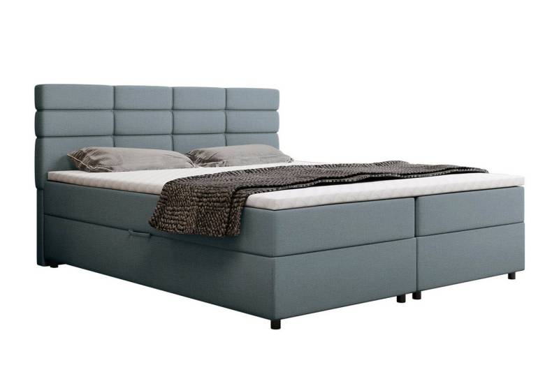 PANDA MÖBEL GmbH Boxbett Reve, 140x200, 160x200, 180x200, Boxbett mit Bettkasten und Topper von PANDA MÖBEL GmbH