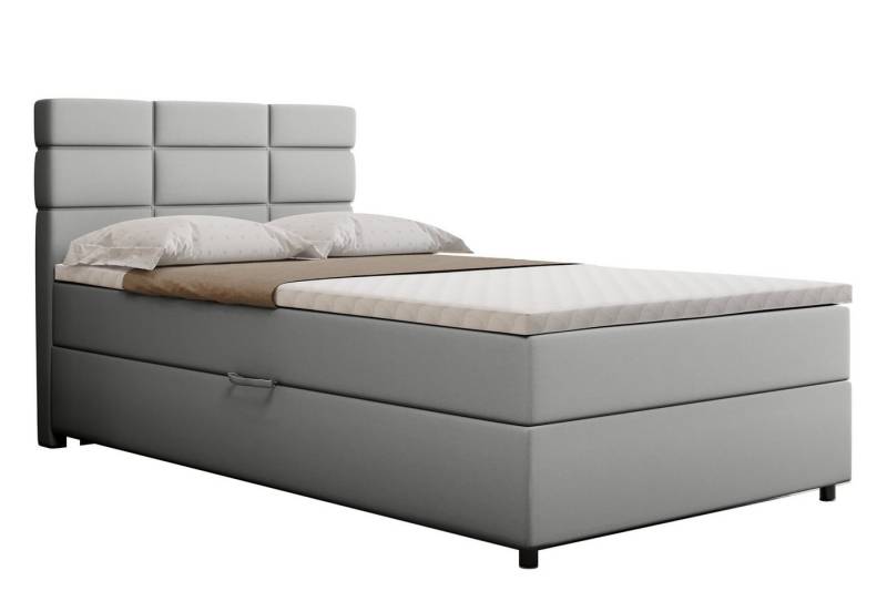 PANDA MÖBEL GmbH Boxbett Reve, 90x200, 100x200, 120x200, Boxbett mit Bettkast und Topper von PANDA MÖBEL GmbH