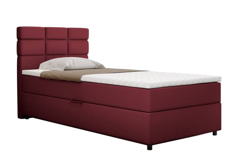 PANDA MÖBEL GmbH Boxbett Reve, 90x200, 100x200, 120x200, Boxbett mit Bettkast und Topper von PANDA MÖBEL GmbH