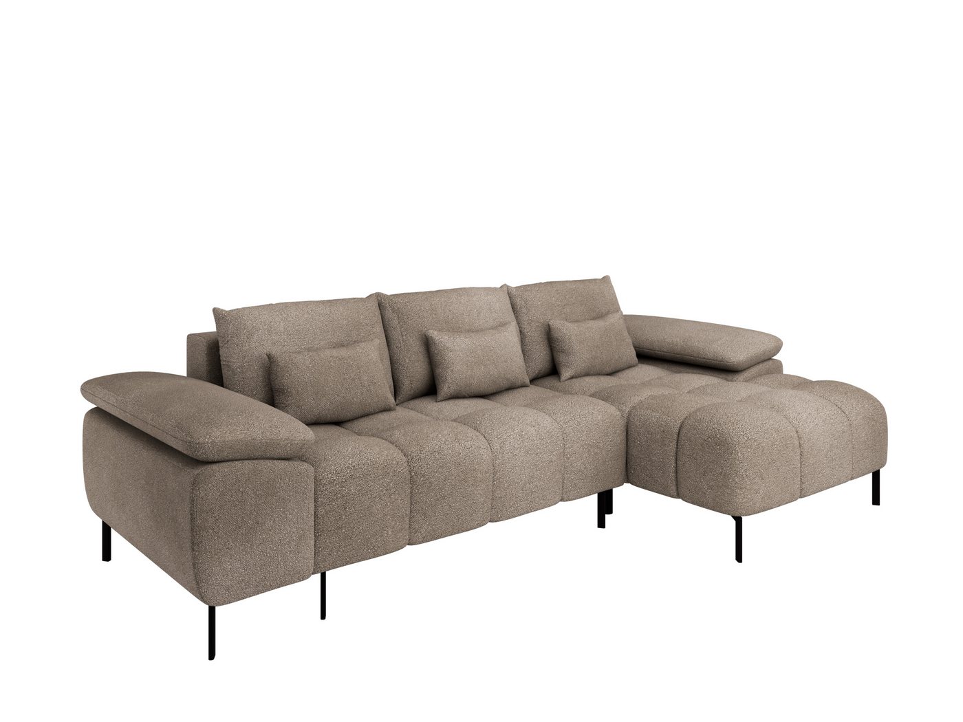 PANDA MÖBEL GmbH Ecksofa DOLUS – Modernes Ecksofa mit Schlaffunktion und flexibler Montage, mit Relaxfunktion PANDA MÖBEL GmbH Ecksofa DOLUS – Modernes Ecksofa mit Schlaffunktion und flexibler Montage, mit Relaxfunktion von PANDA MÖBEL GmbH
