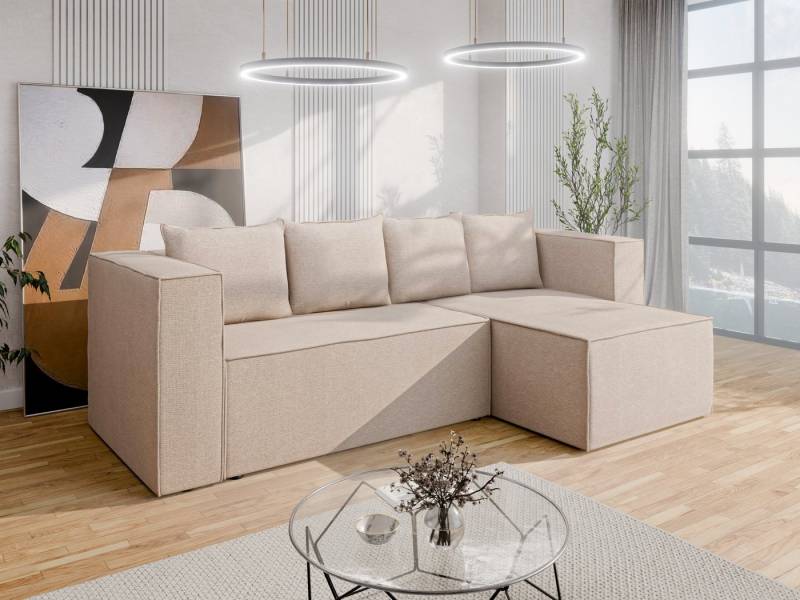 PANDA MÖBEL GmbH Ecksofa Eckschlafsofa AURIX – Komfort, Funktionalität und modernes Design von PANDA MÖBEL GmbH