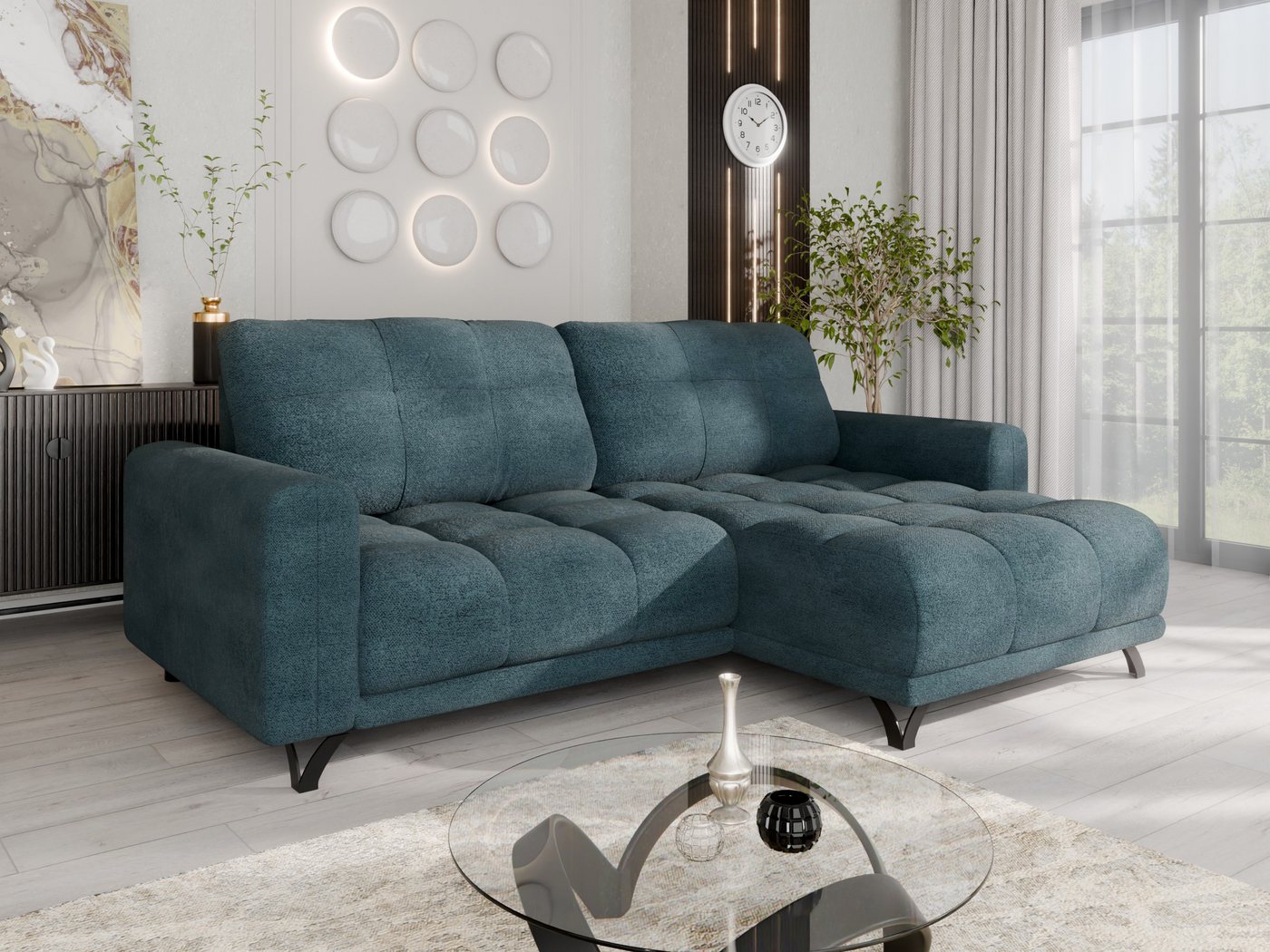 PANDA MÖBEL GmbH Ecksofa Ecksofa FERRINO L-Form, Recamiere beidseitig montierbar, mit Relaxfunktion PANDA MÖBEL GmbH Ecksofa Ecksofa FERRINO L-Form, Recamiere beidseitig montierbar, mit Relaxfunktion von PANDA MÖBEL GmbH