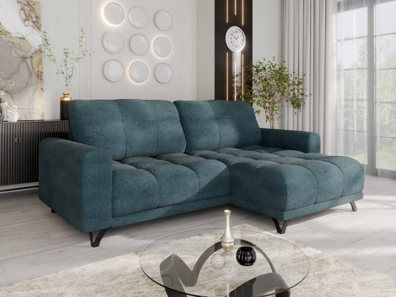 PANDA MÖBEL GmbH Ecksofa Ecksofa FERRINO L-Form, Recamiere beidseitig montierbar, mit Relaxfunktion von PANDA MÖBEL GmbH
