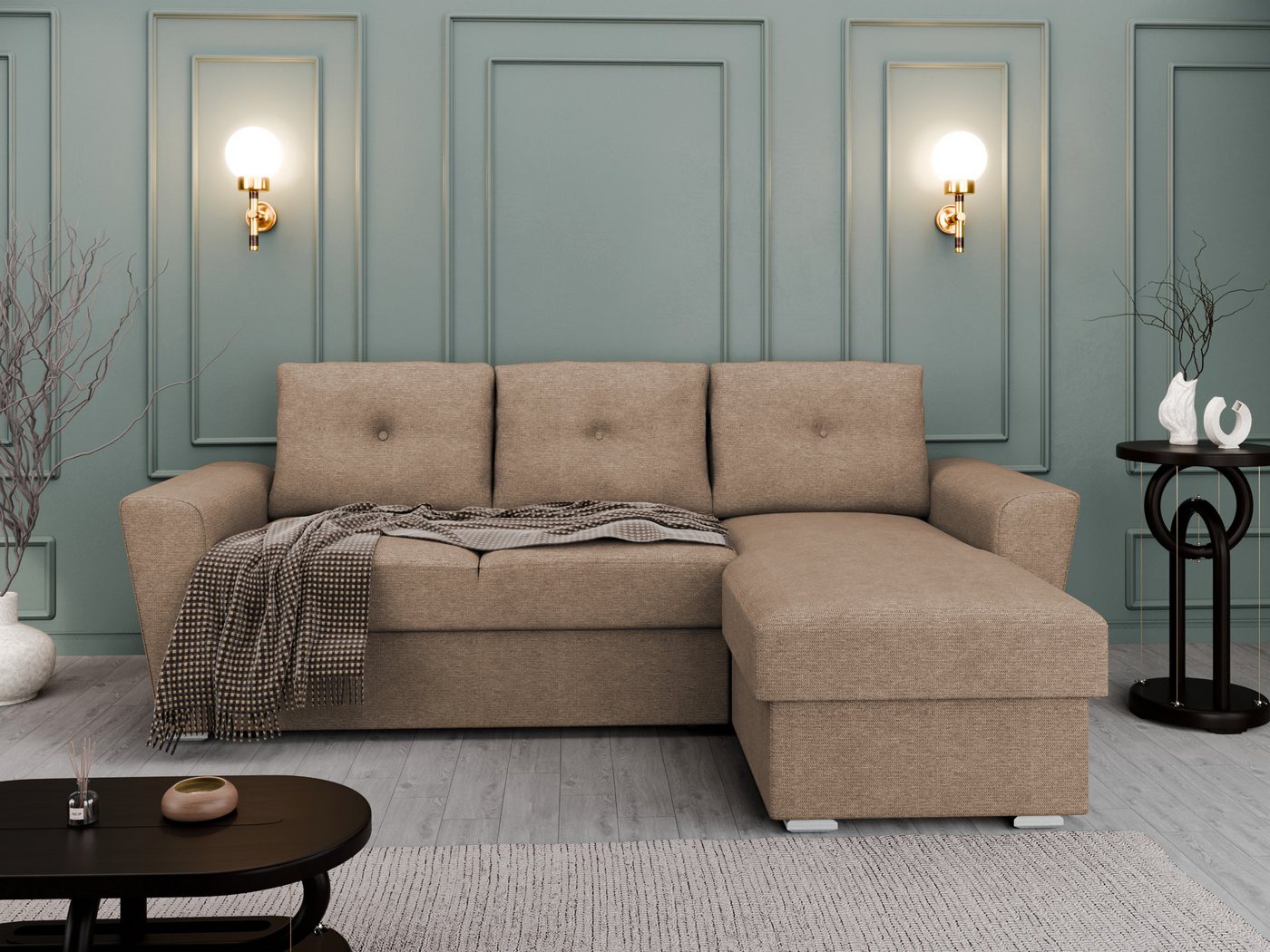 PANDA MÖBEL GmbH Ecksofa Ecksofa L-Form Bellano- links oder rechts montierbar PANDA MÖBEL GmbH Ecksofa Ecksofa L-Form Bellano- links oder rechts montierbar von PANDA MÖBEL GmbH