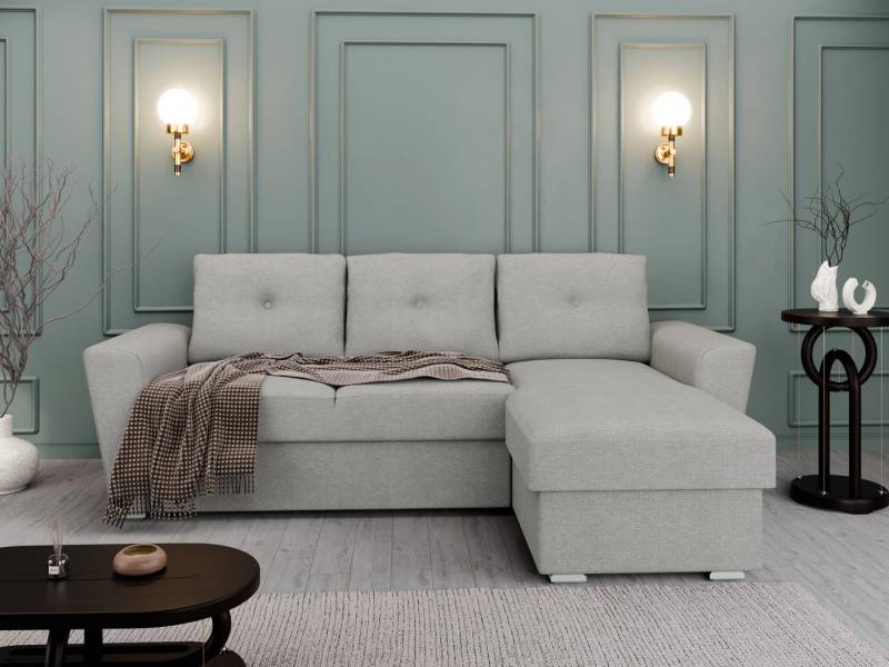 PANDA MÖBEL GmbH Ecksofa Ecksofa L-Form Bellano- links oder rechts montierbar von PANDA MÖBEL GmbH