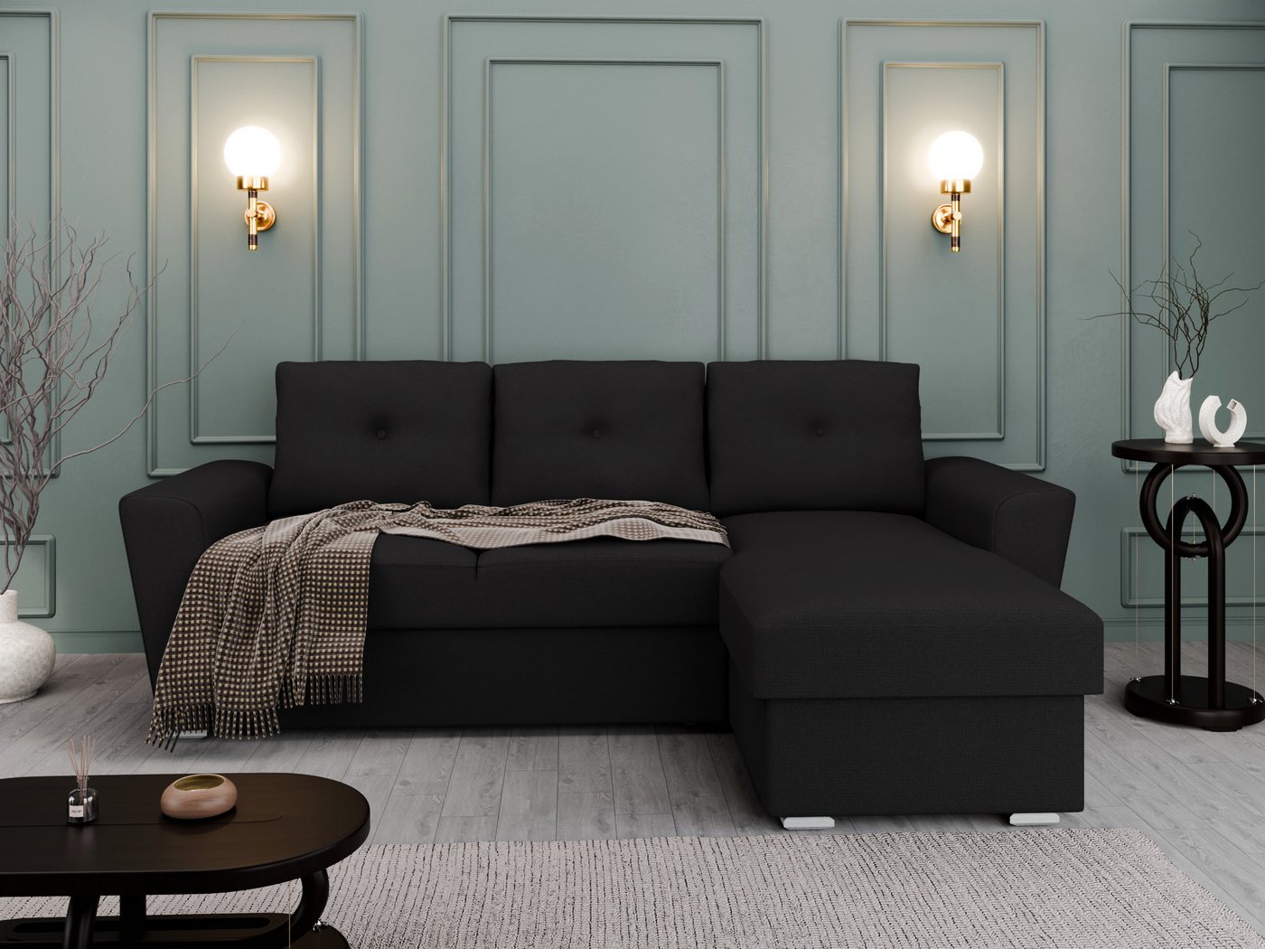PANDA MÖBEL GmbH Ecksofa L-Form Bellano- links oder rechts montierbarmit Bettfunktion PANDA MÖBEL GmbH Ecksofa L-Form Bellano- links oder rechts montierbarmit Bettfunktion von PANDA MÖBEL GmbH