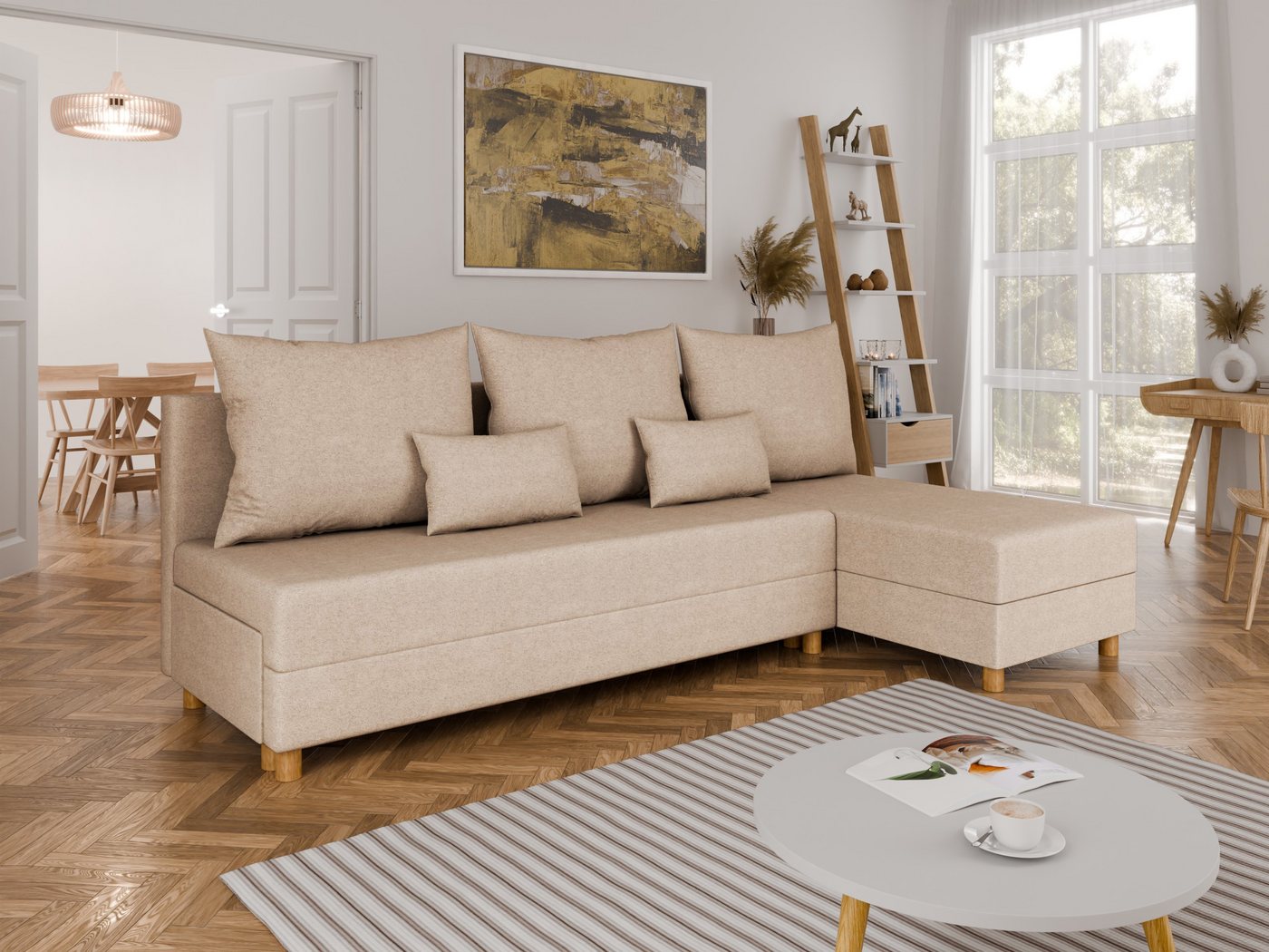 PANDA MÖBEL GmbH Ecksofa Ecksofa L-Form LELLICE- links oder rechts montierbar PANDA MÖBEL GmbH Ecksofa Ecksofa L-Form LELLICE- links oder rechts montierbar von PANDA MÖBEL GmbH
