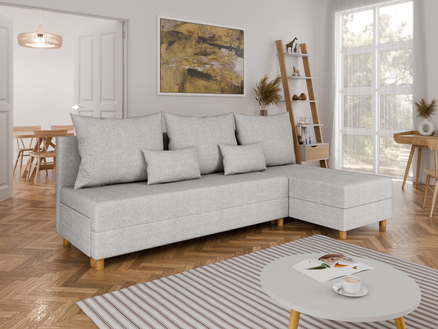PANDA MÖBEL GmbH Ecksofa Ecksofa L-Form LELLICE- links oder rechts montierbar PANDA MÖBEL GmbH Ecksofa Ecksofa L-Form LELLICE- links oder rechts montierbar von PANDA MÖBEL GmbH