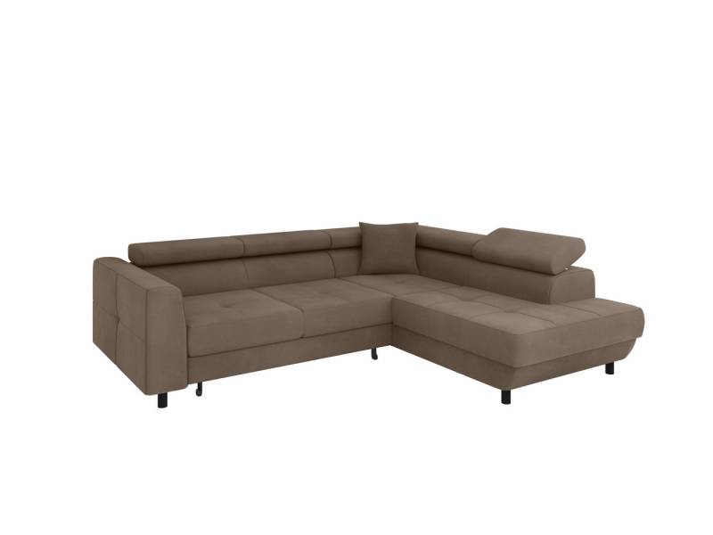 PANDA MÖBEL GmbH Ecksofa Ecksofa VENA III mit Schlaffunktion und Bettkasten, Links/ Rechts Montierbar von PANDA MÖBEL GmbH