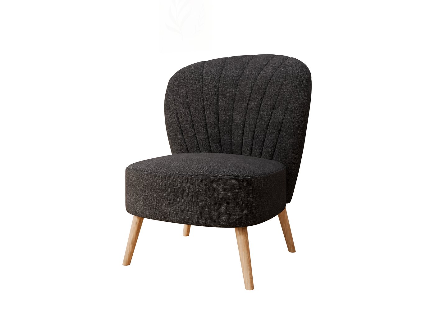 PANDA MÖBEL GmbH Relaxsessel Lumora Relaxsessel mit Holzbeinen (Relaxsessel) von PANDA MÖBEL GmbH