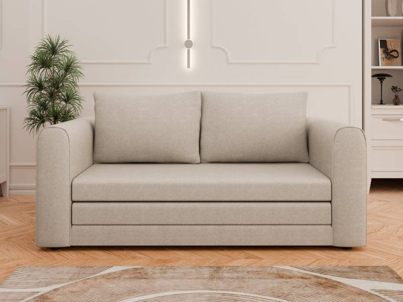 PANDA MÖBEL GmbH Schlafsofa Arelis Schlafsofa mit Bettfunktion 160x69x78cm, Platzsparendes Sofa mit Gästebettfunktion von PANDA MÖBEL GmbH
