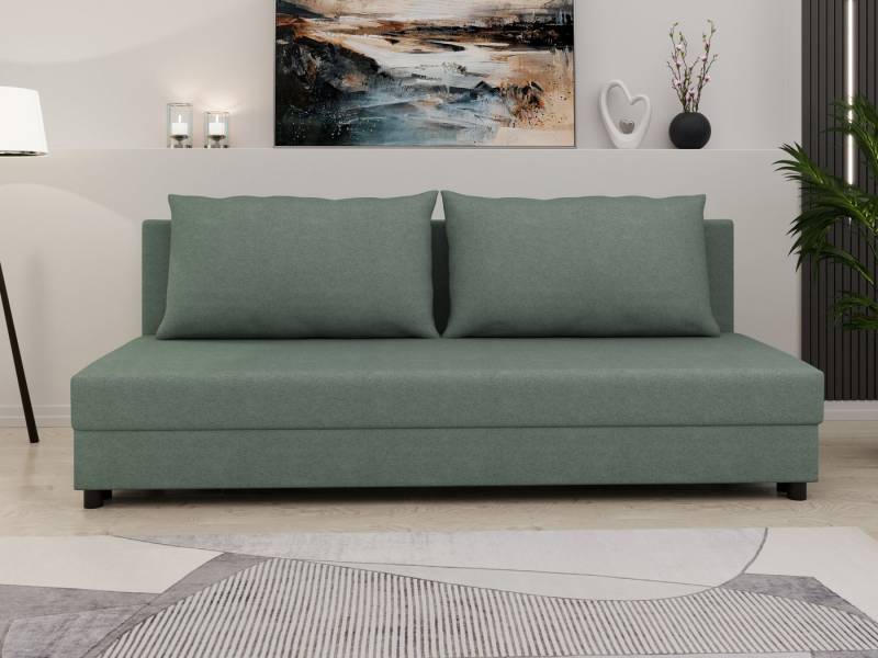 PANDA MÖBEL GmbH Schlafsofa Schlafsofa FACILE mit Bettkasten – Moderne 2-in-1 Couch mit Stauraum, mit Relaxfunktion von PANDA MÖBEL GmbH
