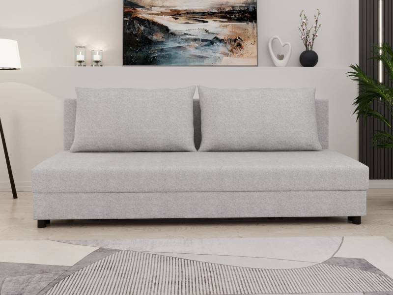PANDA MÖBEL GmbH Schlafsofa Schlafsofa FACILE mit Bettkasten – Moderne 2-in-1 Couch mit Stauraum, mit Relaxfunktion von PANDA MÖBEL GmbH
