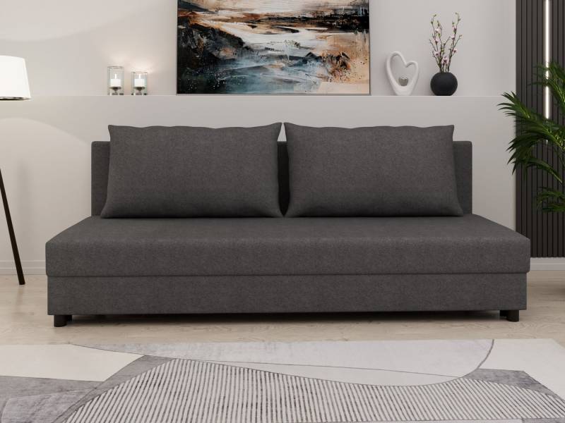 PANDA MÖBEL GmbH Schlafsofa Schlafsofa FACILE mit Bettkasten – Moderne 2-in-1 Couch mit Stauraum, mit Relaxfunktion von PANDA MÖBEL GmbH