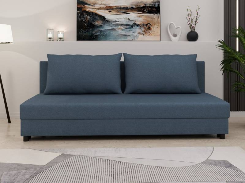 PANDA MÖBEL GmbH Schlafsofa Schlafsofa FACILE mit Bettkasten – Moderne 2-in-1 Couch mit Stauraum, mit Relaxfunktion von PANDA MÖBEL GmbH