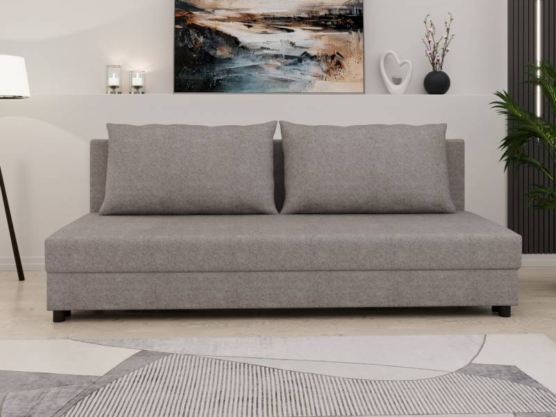 PANDA MÖBEL GmbH Schlafsofa Schlafsofa FACILE mit Bettkasten – Moderne 2-in-1 Couch mit Stauraum, mit Relaxfunktion von PANDA MÖBEL GmbH
