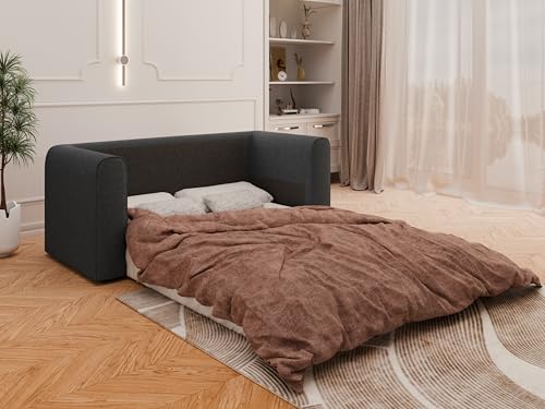 PANDA MÖBEL Arelis Schlafsofa mit Bettfunktion 160x200 cm, Stoff Grau, inkl. Bettkasten PANDA MÖBEL Arelis Schlafsofa mit Bettfunktion 160x200 cm, Stoff Grau, inkl. Bettkasten von PANDA MÖBEL
