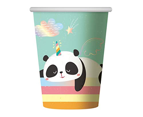 PANDA Dreamy Pappbecher (6 Stück) 266 ml von PANDA