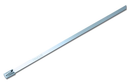 PANDUIT Stainless Steel Cable Tie, Standard, 4 "Metall Kabelbinder – RÜCKLICHT FÜR Kabel (Standard, 4, 36,2 cm von PANDUIT