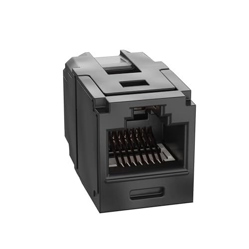 Panduit mini-com Cat. 6 A 10 Gig RJ45 8P8 C Modul Kupplung, schwarz CC6 X 88BL Panduit mini-com Cat. 6 A 10 Gig RJ45 8P8 C Modul Kupplung, schwarz CC6 X 88BL von PANDUIT