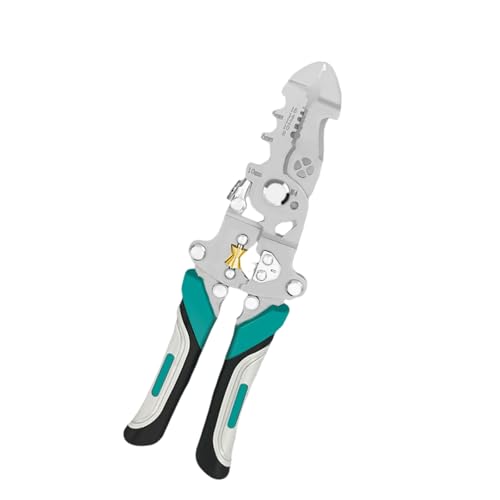 10 In 1 Drahtstripper Werkzeug Multifunktion Stripper Crimper Faltbares Stripping Electrical Cutter Edelstahldrahtstripper 10 In 1 Drahtstripper Werkzeug Multifunktion Stripper Crimper Faltbares Stripping Electrical Cutter Edelstahldrahtstripper von PANGBOER