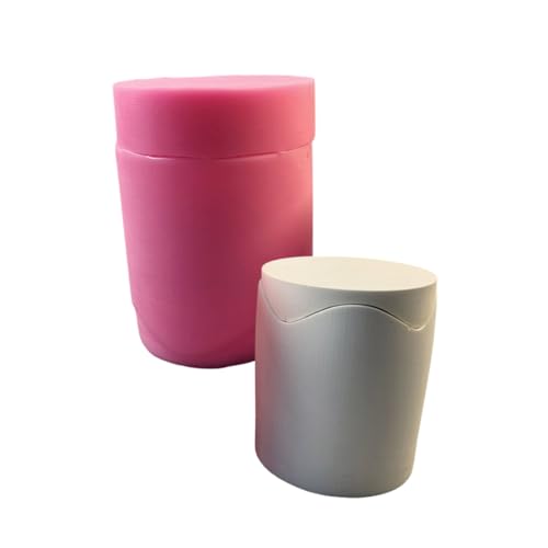 2 Stück geometrische Glas-Silikonformen, flexible Formen für Heimdekoration, geometrisches Glasbasteln von PANGBOER