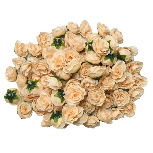 200pcs Künstliche Rose Blume Kopf 1.18 Zoll Kleine Rosenknospe für Hochzeit Blumenstrauß Blumendekoration Party Dekoration 200pcs Künstliche Rose Blume Kopf 1.18 Zoll Kleine Rosenknospe für Hochzeit Blumenstrauß Blumendekoration Party Dekoration von PANGBOER