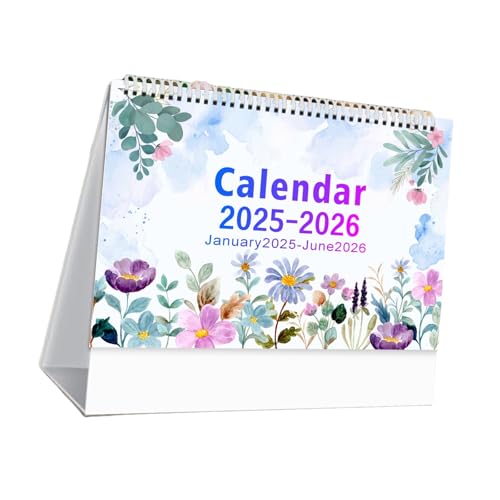 2025-2026 Tischkalender 18 Monate Einführung Januar bis Juni Zwillingsspulenbindung Monatskalender Planer Student Terminplaner 2025-2026 Tischkalender 18 Monate Einführung Januar bis Juni Zwillingsspulenbindung Monatskalender Planer Student Terminplaner von PANGBOER