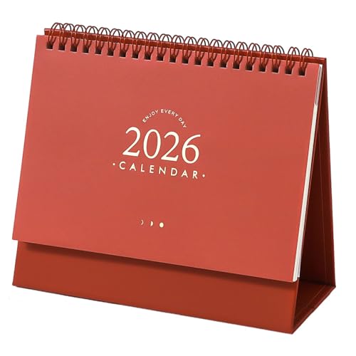 2026 Tischkalender Twin-Coil Bindung Papier Kalender Schreibblock 16 Monate Einführung 09/2025 bis 12/2026 Terminplanung Zeitmanagementplaner 2026 Tischkalender Twin-Coil Bindung Papier Kalender Schreibblock 16 Monate Einführung 09/2025 bis 12/2026 Terminplanung Zeitmanagementplaner von PANGBOER