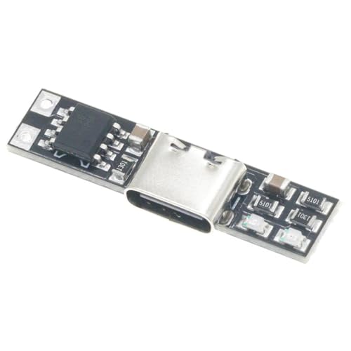 3,7 V Lithium-Batterie-Lademodul, USB-Typ-C-Anschlussklemme, Schutzplatine, 18650/27100/32700 Akku-Modu-Platine von PANGBOER