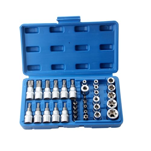 34-teiliges 3/8 Zoll komplettes Steckschlüssel- und Bit-Kit mit Aufbewahrungsbox für Männer/Frauen, Reparatur, Hausreparatur und professionellen Gebrauch, Heimreparatur-Steckschlüssel-Set 34-teiliges 3/8 Zoll komplettes Steckschlüssel- und Bit-Kit mit Aufbewahrungsbox für Männer/Frauen, Reparatur, Hausreparatur und professionellen Gebrauch, Heimreparatur-Steckschlüssel-Set von PANGBOER