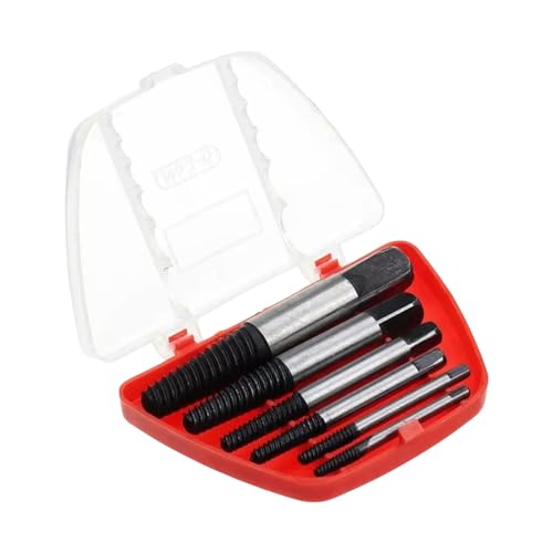 5/6 Stück Break Wire Extractor Feinschneidkopf Schraube Wasserhahn Entferner Werkzeug Rohr Zubehör Set Kohlenstoffstahl 5/6 Stück Break Wire Extractor Feinschneidkopf Schraube Wasserhahn Entferner Werkzeug Rohr Zubehör Set Kohlenstoffstahl von PANGBOER