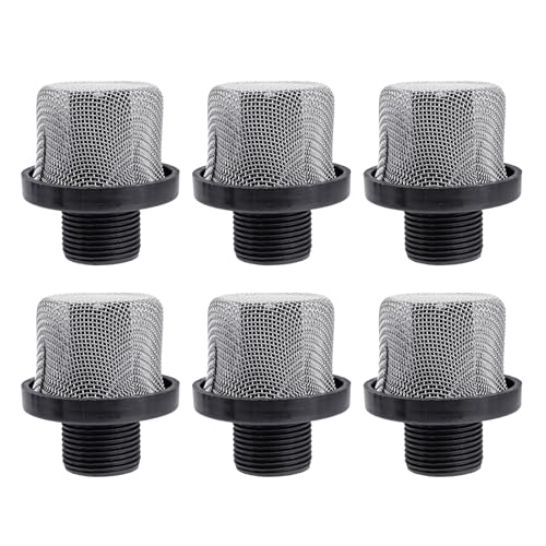 Airless-Sprüheinlasssieb mit mehreren Modellen, 1,9 cm Gewinde verhindert Schäden an der Pumpe LTS17 LTS15 Prox9/Prox19 Airless-Farbsprüheinlassfilter Airless-Sprüheinlasssieb mit mehreren Modellen, 1,9 cm Gewinde verhindert Schäden an der Pumpe LTS17 LTS15 Prox9/Prox19 Airless-Farbsprüheinlassfilter von PANGBOER