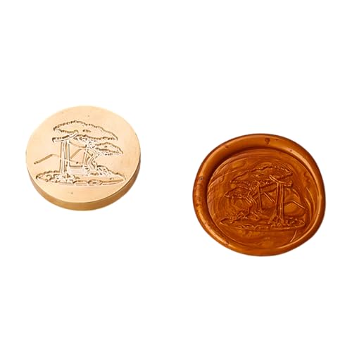 Antiker Siegelstempel mit Kopf, Briefumschlag, Karte, geprägter Metallkopf, einzigartiger Wachssiegelstempel für Hochzeitseinladungen Antiker Siegelstempel mit Kopf, Briefumschlag, Karte, geprägter Metallkopf, einzigartiger Wachssiegelstempel für Hochzeitseinladungen von PANGBOER