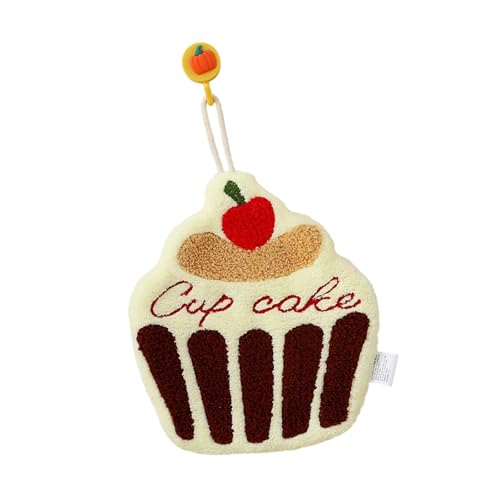 Dekoratives und funktionales Kuchen-Handtuch, super saugfähig, Plüsch-Reinigungstuch, ideal für Tierliebhaber und Kinder, niedliche Handtücher von PANGBOER