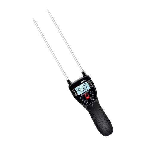 Digitales Getreidemessgerät, LCD-Display, Luftfeuchtigkeit, Doppelsonde mit Sprachübertragung von Weizen, Mais, Bohnen, Erdnüssen Digitales Getreidemessgerät, LCD-Display, Luftfeuchtigkeit, Doppelsonde mit Sprachübertragung von Weizen, Mais, Bohnen, Erdnüssen von PANGBOER