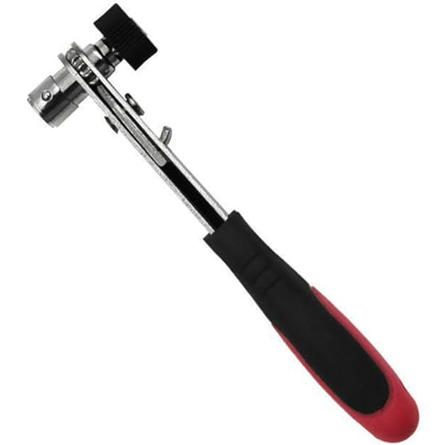 Doppelseitiger Ratschenschlüssel 1/4 Zoll Buchseschreiber Schraubenschlüssel Werkzeug Für Tägliche Wartung Und Mechanische Aufgaben Buchserhaltschraubendreherwerkzeug von PANGBOER