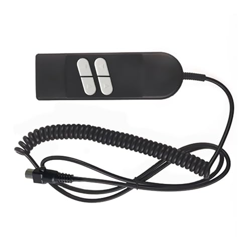 Elektrischer Liegestuhl-Controller, 4 Tasten, 5 Pins, Handschalter, Sofa-Hebe-Controller für Haushaltsgeräte Elektrischer Liegestuhl-Controller, 4 Tasten, 5 Pins, Handschalter, Sofa-Hebe-Controller für Haushaltsgeräte von PANGBOER
