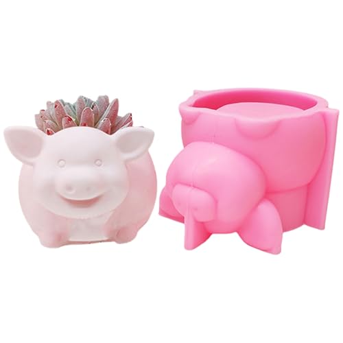 Epoxidharz-Tasse, Heimdekoration, Tier-Silikonhalter, Pflanzgefäß, Stifthalter, flexible Silikonform von PANGBOER