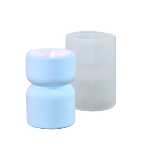 Handgefertigte zylinderförmige Vase mit stabilem Silikon, Bastelzubehör, Zubehör für Harz und Ton, Heimdekoration, flexible Silikon-Töpfe Handgefertigte zylinderförmige Vase mit stabilem Silikon, Bastelzubehör, Zubehör für Harz und Ton, Heimdekoration, flexible Silikon-Töpfe von PANGBOER