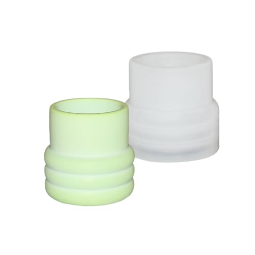 Handgefertigte zylinderförmige Vase mit stabilem Silikon, Bastelzubehör, Zubehör für Harz und Ton, Heimdekoration, flexible Silikon-Töpfe Handgefertigte zylinderförmige Vase mit stabilem Silikon, Bastelzubehör, Zubehör für Harz und Ton, Heimdekoration, flexible Silikon-Töpfe von PANGBOER