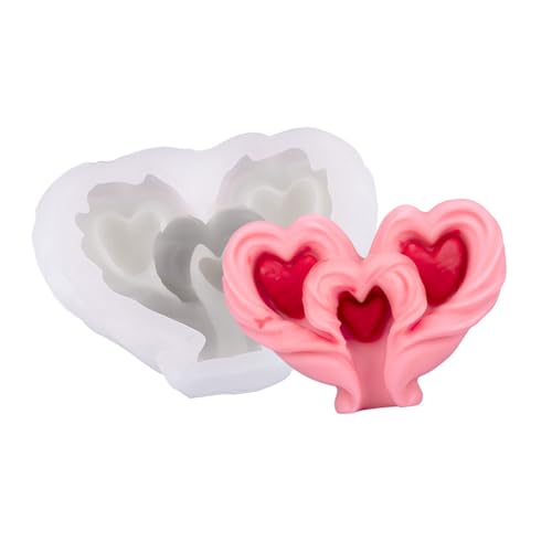 Herz Silikon Tragbare Hochzeit Silikon für Handwerk Hochzeit Supplies und Dekoration Romantik Herz Silikon Tragbare Hochzeit Silikon für Handwerk Hochzeit Supplies und Dekoration Romantik von PANGBOER