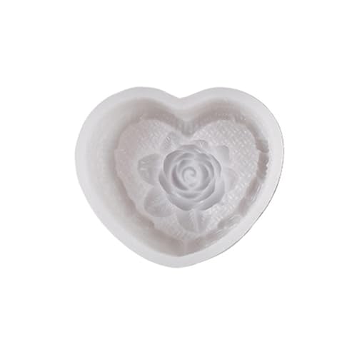 Herzförmige Silikonform für Seifenherstellung, Heimdekoration, temperaturbeständige Epoxid-Silikonform, Valentinstags-Herzform Herzförmige Silikonform für Seifenherstellung, Heimdekoration, temperaturbeständige Epoxid-Silikonform, Valentinstags-Herzform von PANGBOER